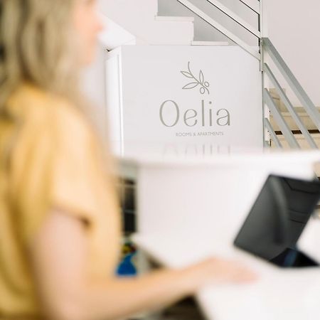 Oelia Rooms & Apartments Agia Marina  Buitenkant foto