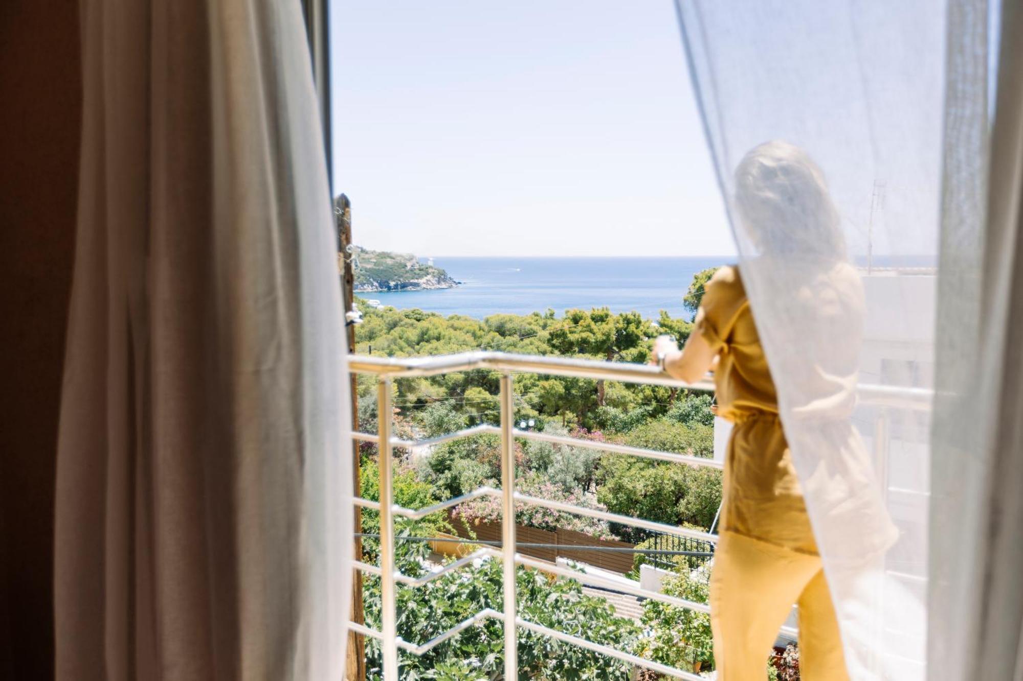 Oelia Rooms & Apartments Agia Marina  Buitenkant foto