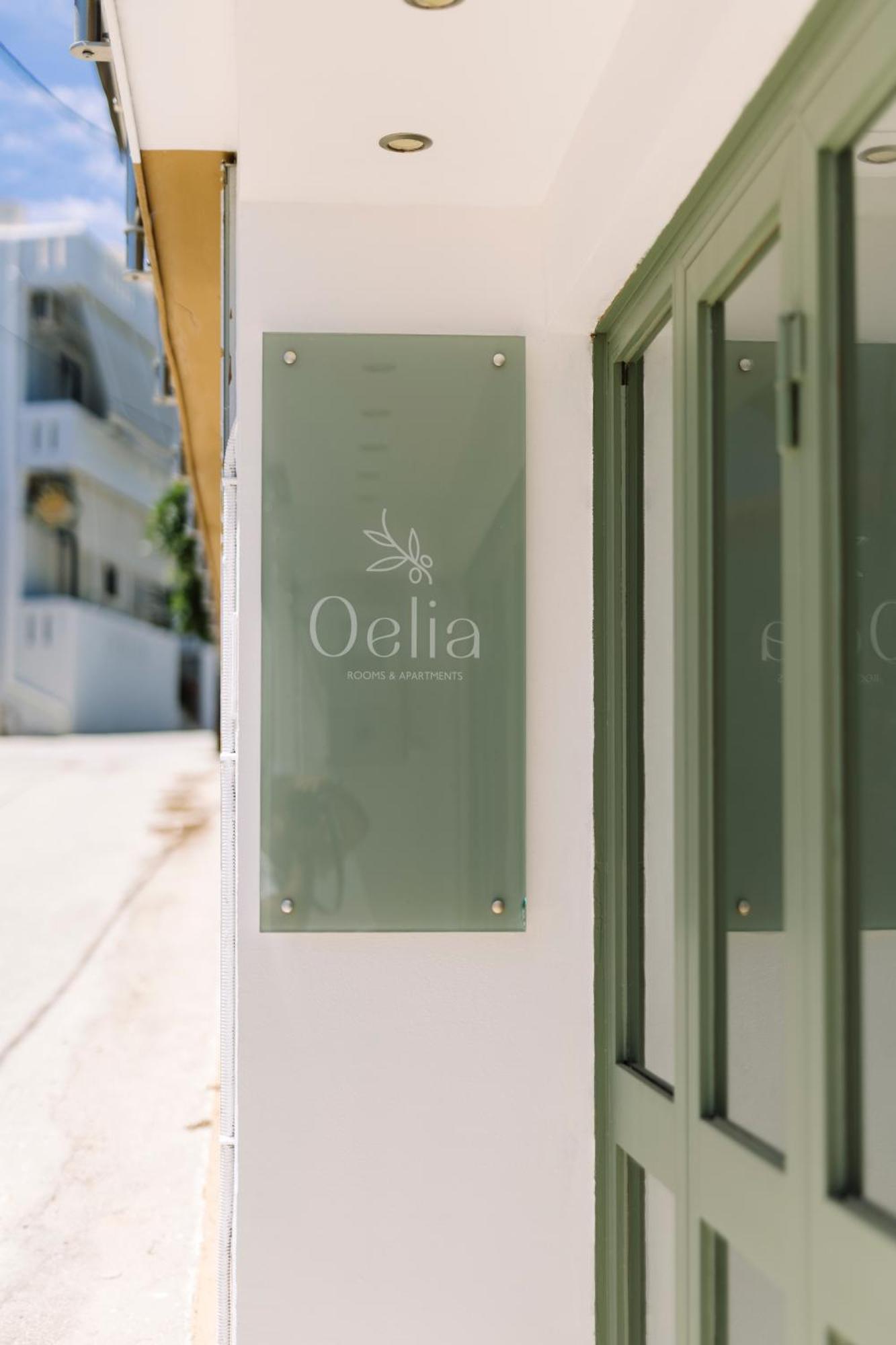 Oelia Rooms & Apartments Agia Marina  Buitenkant foto
